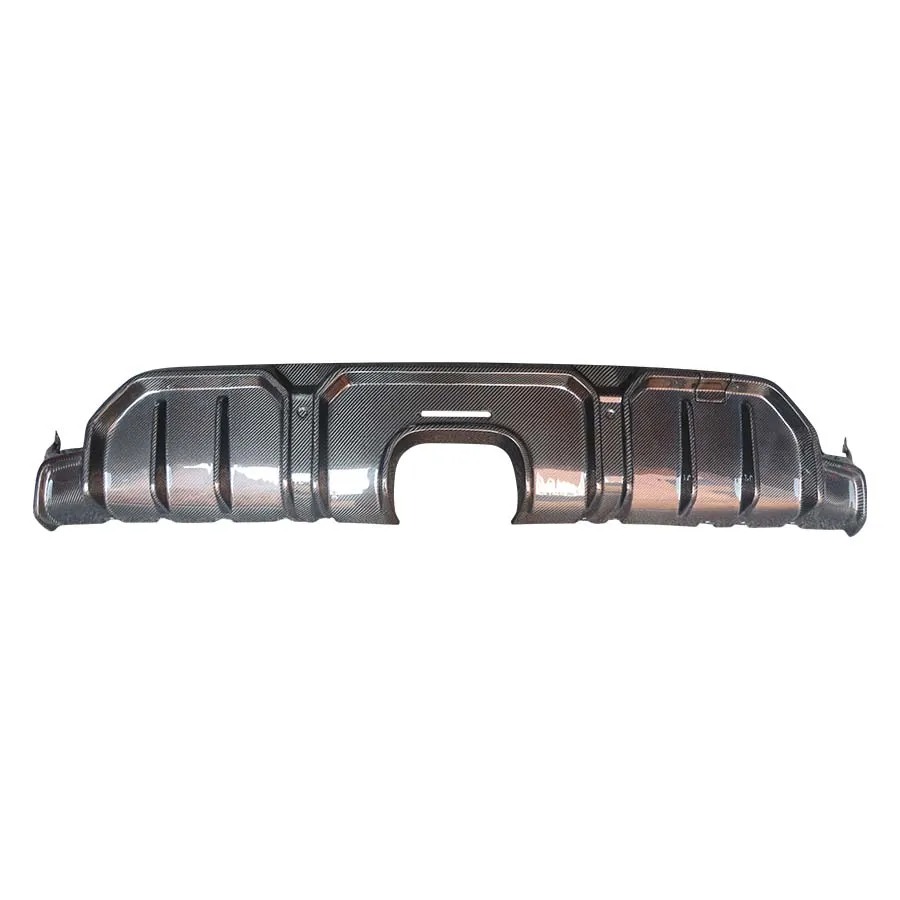 New Carbon Fiber Rear Diffuser Bumper for MINI John Cooper Works F55/F56/F57 LCI 2 Car Accessories